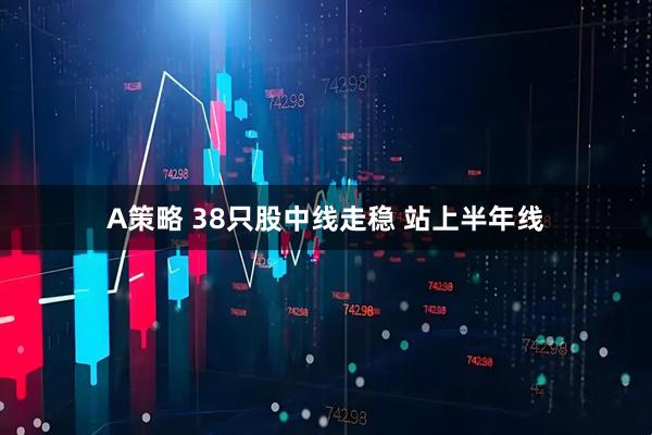 A策略 38只股中线走稳 站上半年线